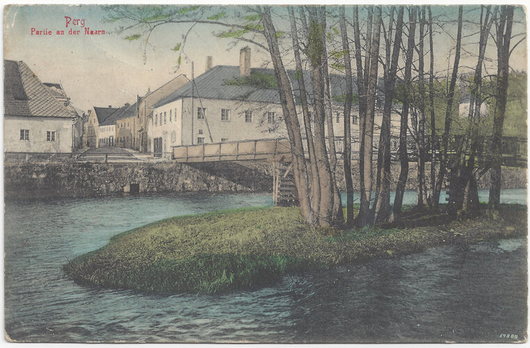 Perg: Naarnsteg - Bahnhaus
