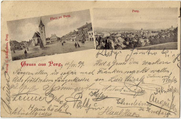 Mehrbildkarte Perg