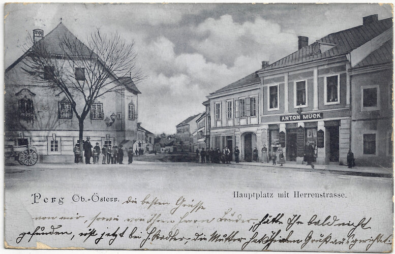 Perg: Hauptplatz Südost