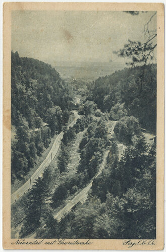 Perg: Blick vom Steinbruch in das Naarntal