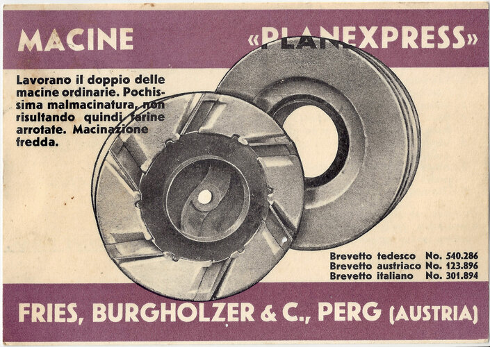 Werbepostkarte Fries Burgholzer & Co.