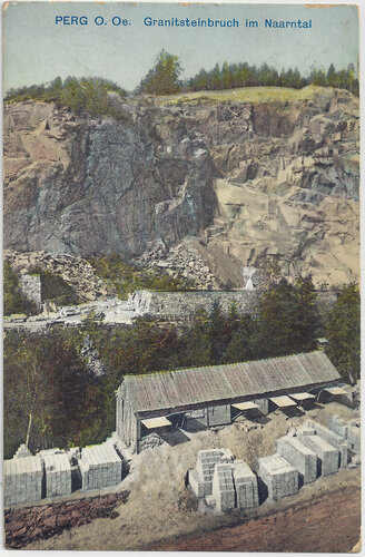 Granitsteinbruch im Naarntal