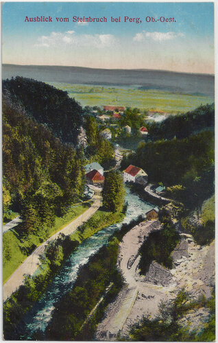 Ausblick vom Steinbruch ca. 1910
