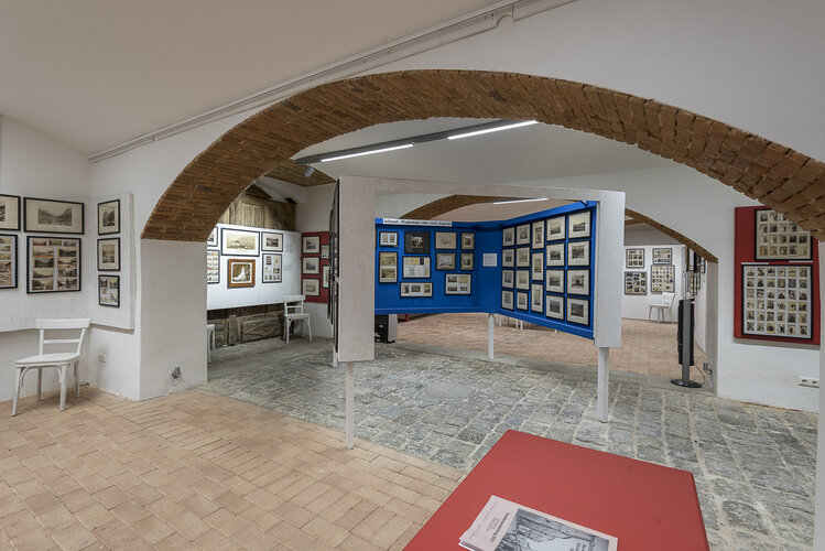 Ausstellungsansicht "Drinnen und draußen"