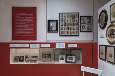 Ausstellungsansicht "Drinnen und draußen"