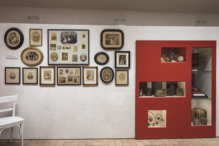 Ausstellungsansicht "Drinnen und draußen"