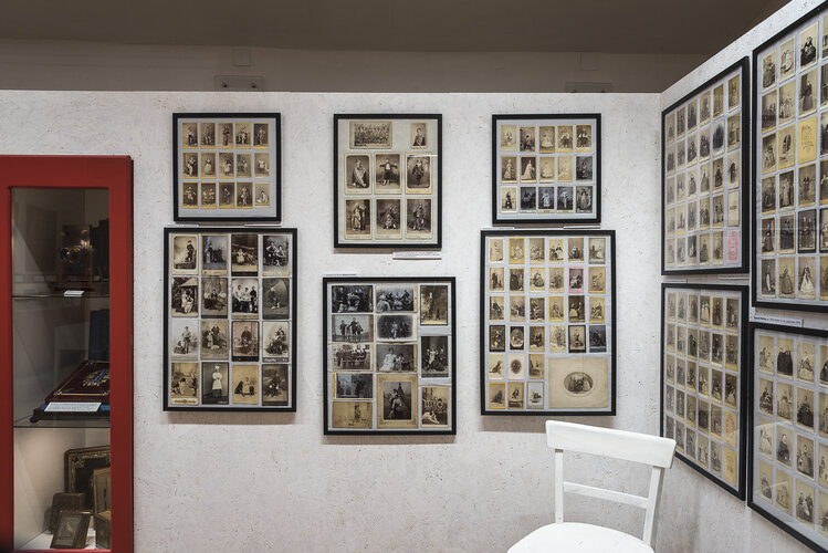 Ausstellungsansicht "Drinnen und draußen"