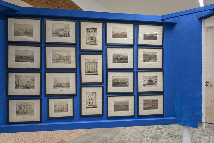 Ausstellungsansicht "Drinnen und draußen"