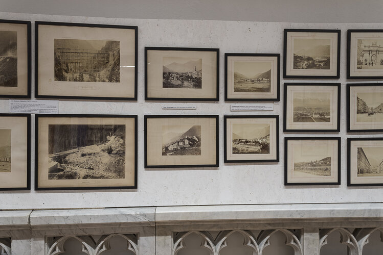 Ausstellungsansicht "Drinnen und draußen"