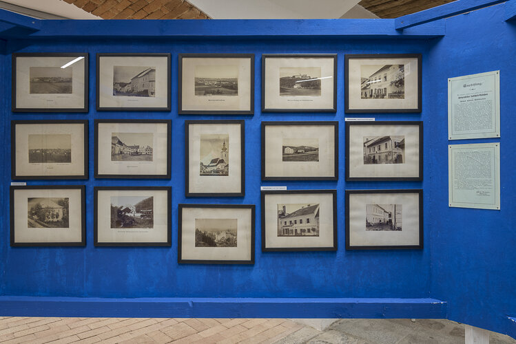 Ausstellungsansicht "Drinnen und draußen"