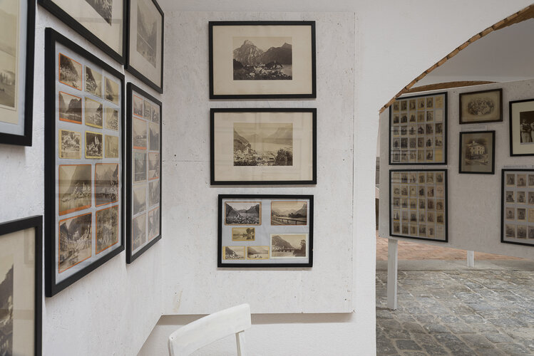 Ausstellungsansicht "Drinnen und draußen"