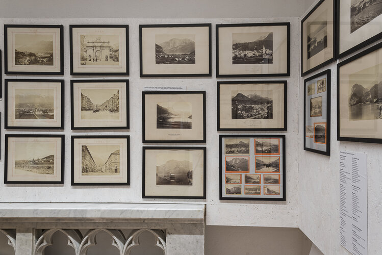 Ausstellungsansicht "Drinnen und draußen"