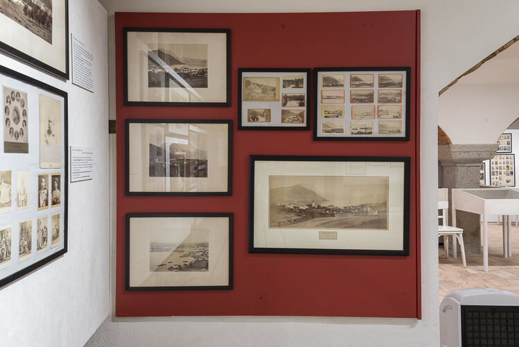 Ausstellungsansicht "Drinnen und draußen"