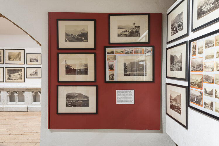 Ausstellungsansicht "Drinnen und draußen"