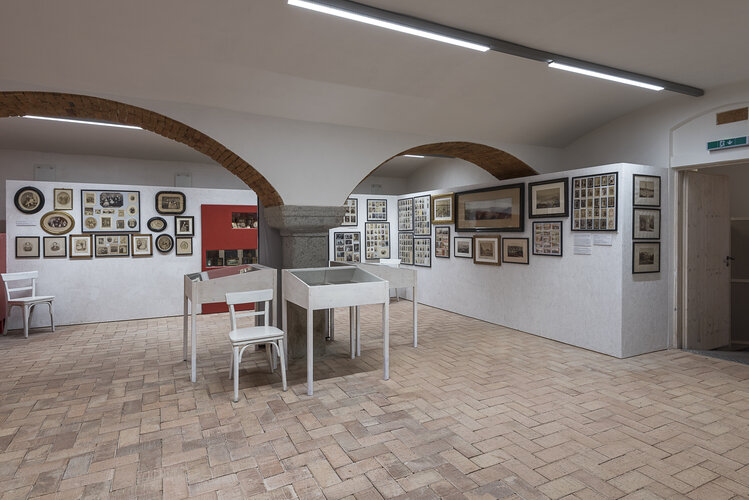 Ausstellungsansicht "Drinnen und draußen"