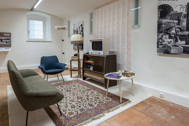 Wohnzimmer 1950er Jahre | © Museum Pregarten