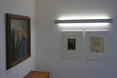 Blick in die Ausstellung