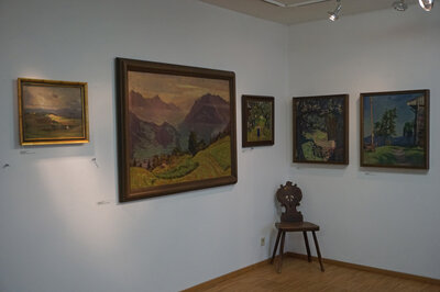 Blick in die Ausstellung