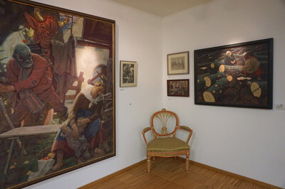 Blick in die Ausstellung