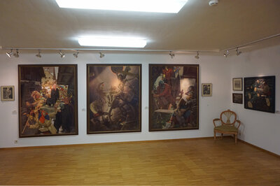 Blick in die Ausstellung