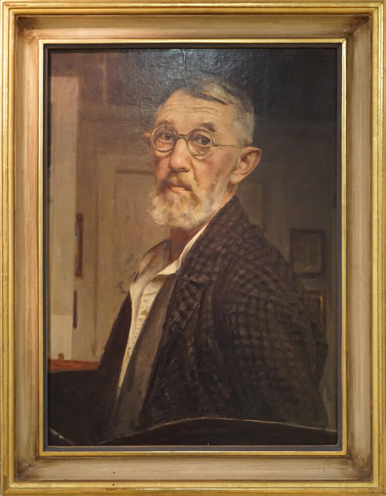 Wilhelm Dachauer - Letztes Selbstporträt, 1951