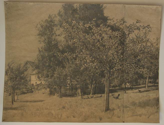 Bauernhof mit Obstgarten