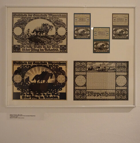 Notgeld und Notgeldentwürfe für die Gemeinde Wippenham