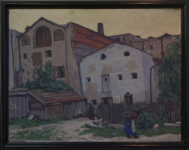 Motiv aus Alt-Ried (um 1920)