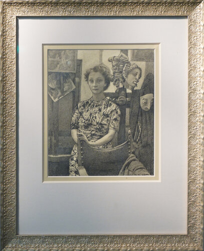 Porträtstudie mit Masken