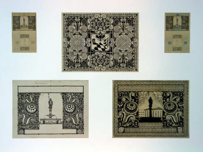 Notgeldentwurf "Ried"