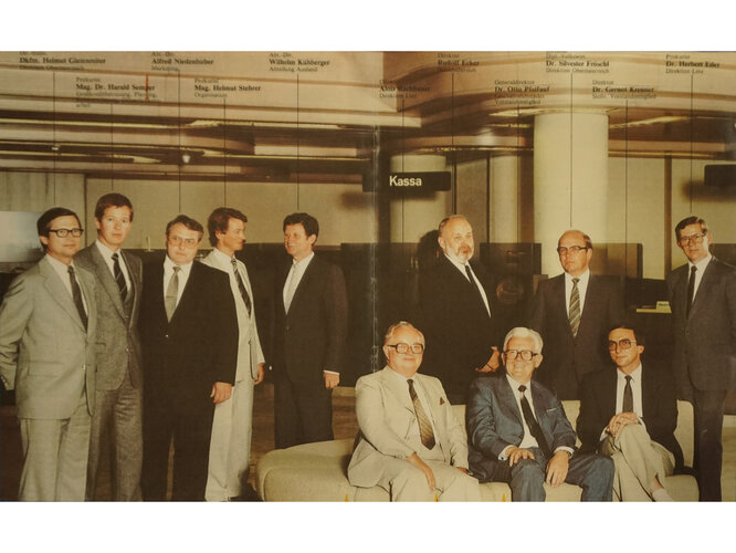 Führungsteam der VKB-Bank