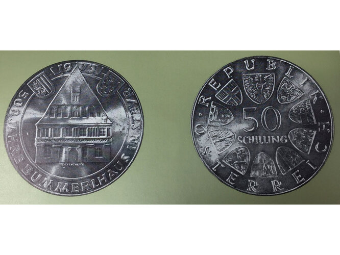50 Schillingmünze