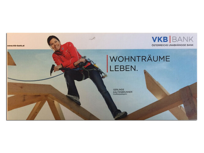 Gerlinde Kaltenbrunner als Leitfigur der VKB-Bank