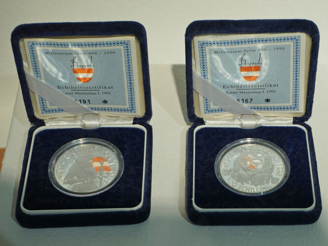 Münze, 100 Schilling