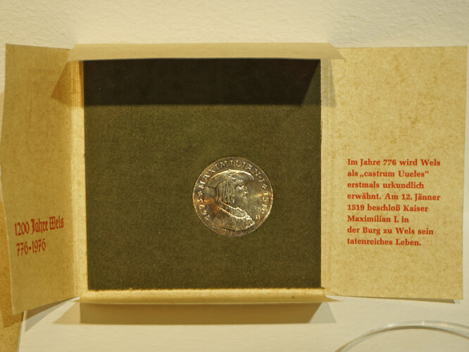 Medaille, Welser Maximiliantaler