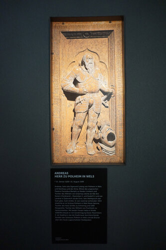 Andreas Herr zu Polheim in Wels, * 15. Jänner 1528 † 21. August 1589