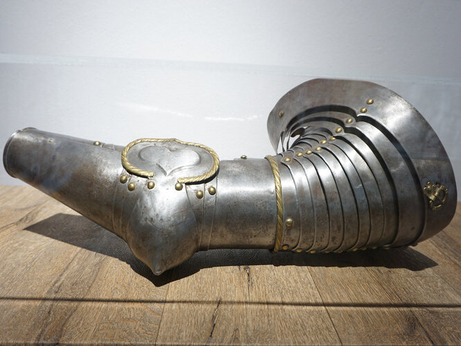 Rüstungsarm für das Kolbenturnier