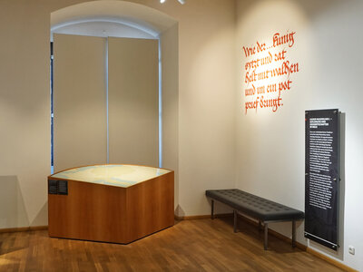 Blick in die Ausstellung: Diplomatie und Gesandtschaften