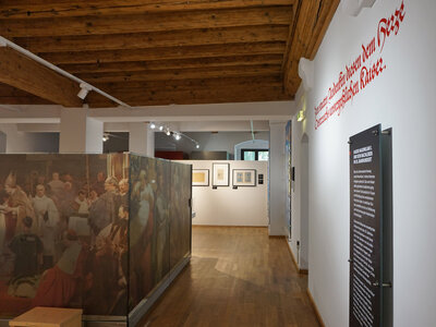 Blick in die Ausstellung: Nachleben - 19. Jahrhundert