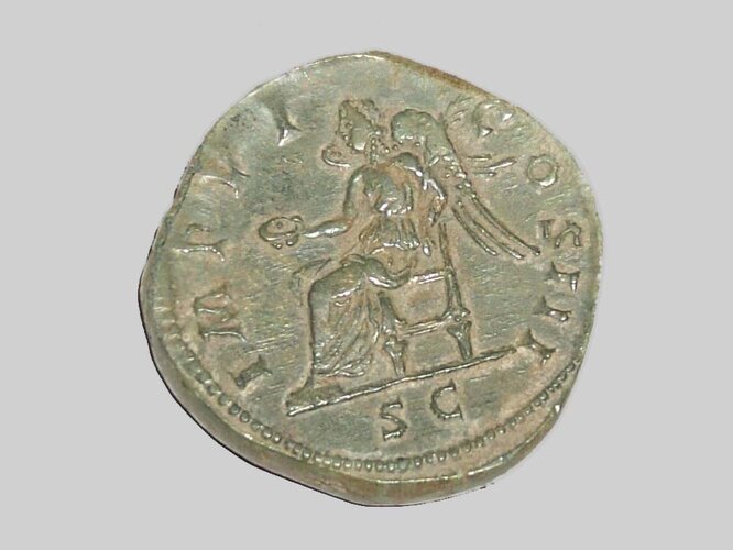 Münze - Revers | © Stadtmuseum Wels