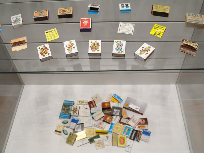 Zündholzschachteln und Zündholzbriefe