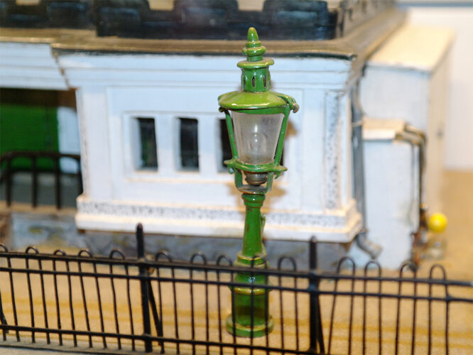 Modell des Acetylengaswerkes