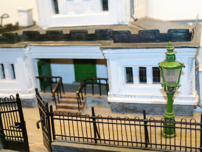 Modell des Acetylengaswerkes