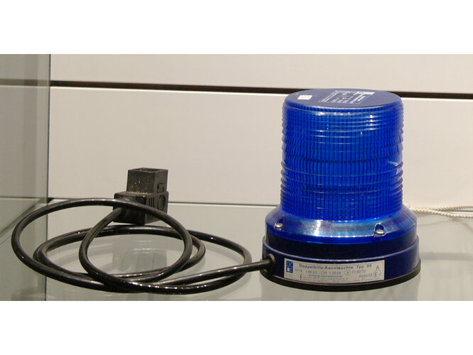 Blaulicht für Einsatzfahrzeuge