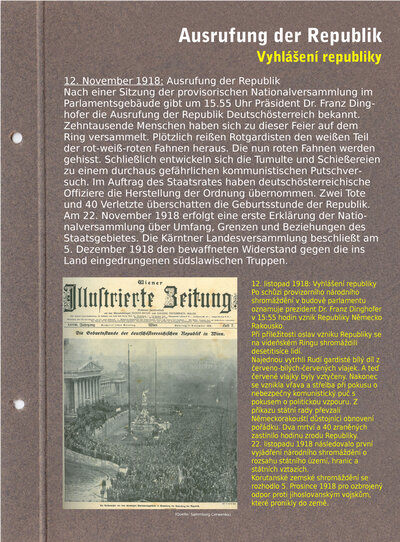 Ausrufung der Republik