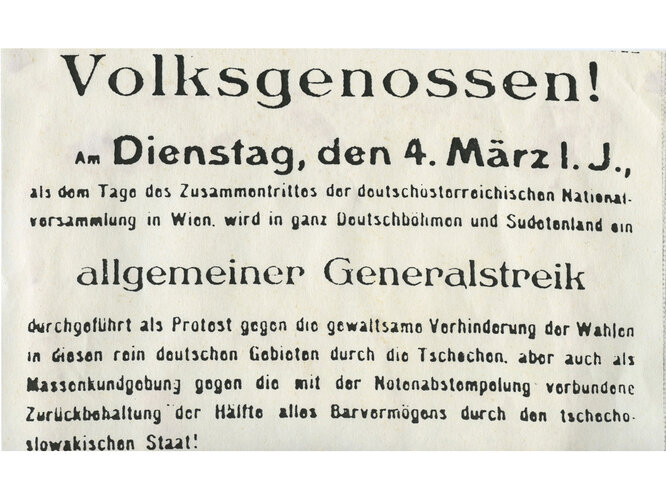 Aufruf zum Generalstreik