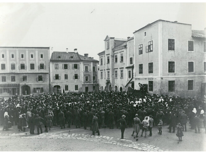 Protestkundgebung in Freistadt
