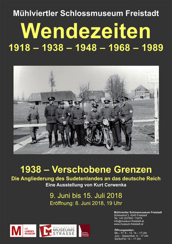 Ausstellungsplakat: Das Jahr 1938