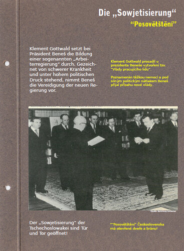 Tafel: Die "Sowjetisierung" | © Mühlviertler Schlossmuseum Freistadt