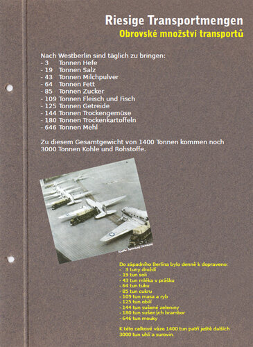 Tafel: Riesige Transportmengen | © Mühlviertler Schlossmuseum Freistadt